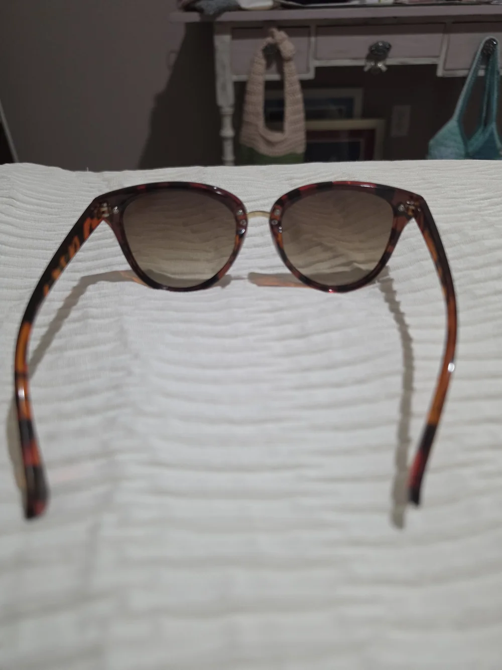 Tortoiseshell Gradient Lens Women's Sunglasses